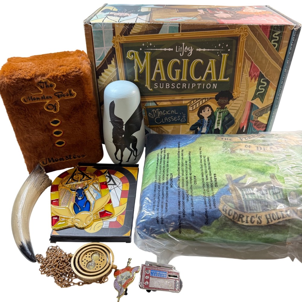 HARRY POTTER LitJoy Magical Box Wizarding World Collectibles Fantastic Beasts 8p